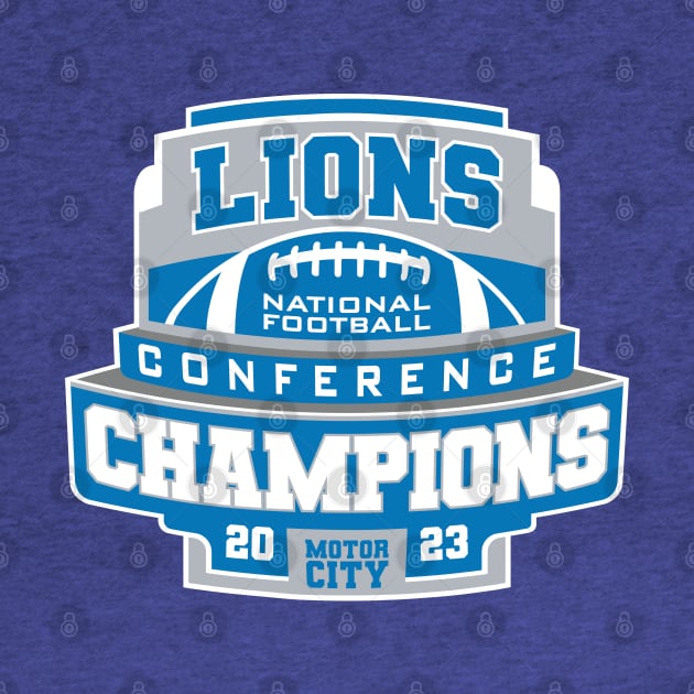 Lions NFC Champs 2023 by Nagorniak